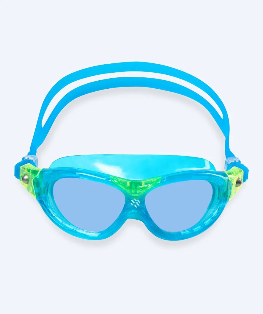 Watery okulary do pływania dla dzieci - Mantis 2.0 - Atlantic Niebieski/niebieski - Image 2