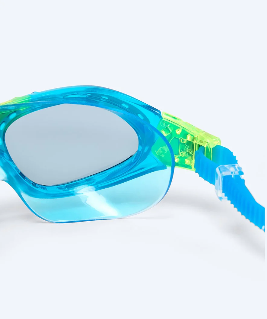 Watery okulary do pływania dla dzieci - Mantis 2.0 - niebieskie (przydymione szkła) - Image 6