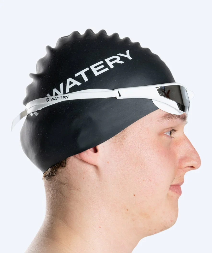 Watery okulary do pływania - Instinct Elite Mirror - Biały/srebrny - Image 10