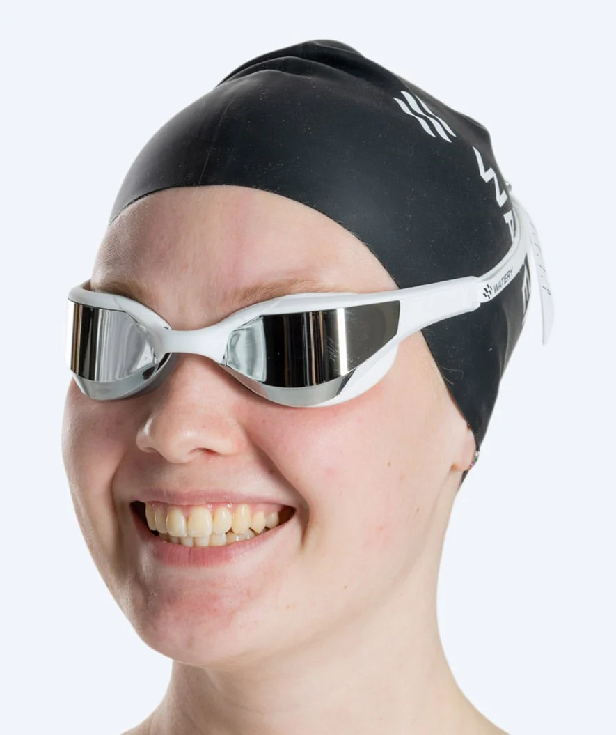 Watery okulary do pływania - Instinct Elite Mirror - Biały/srebrny - Image 11
