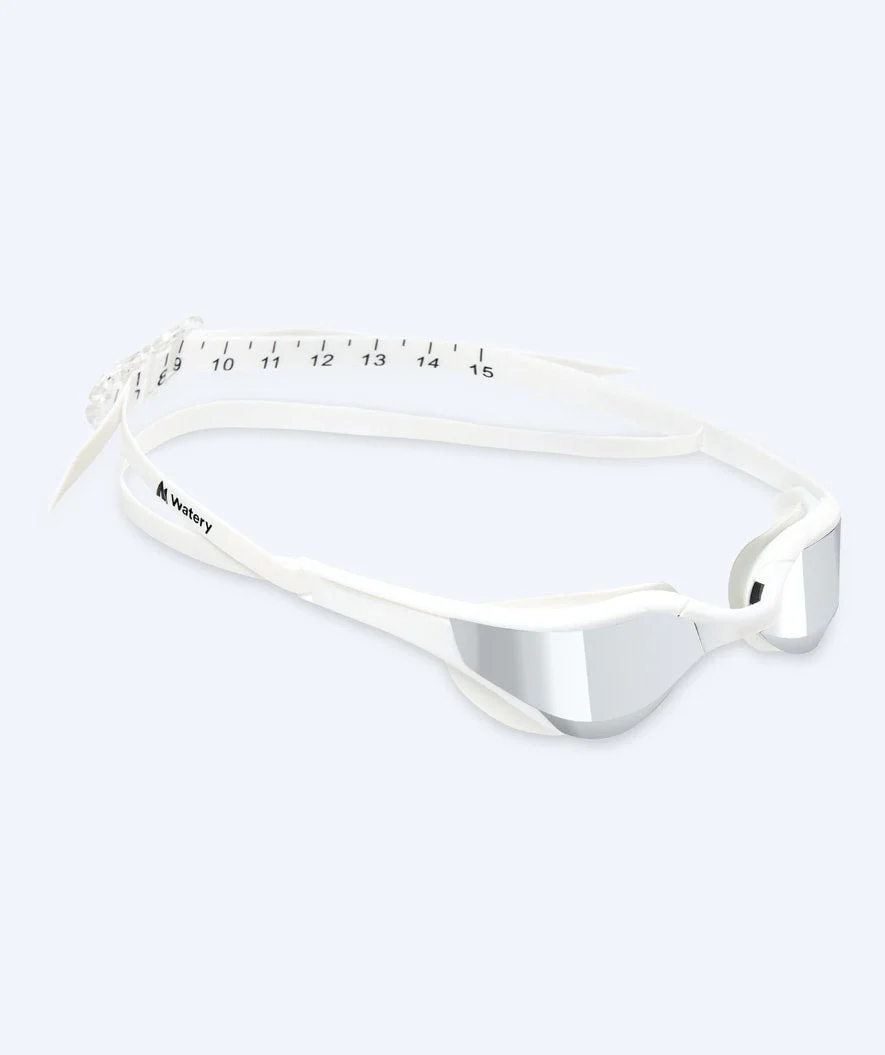 Watery okulary do pływania - Instinct Elite Mirror - Biały/srebrny - Image 15