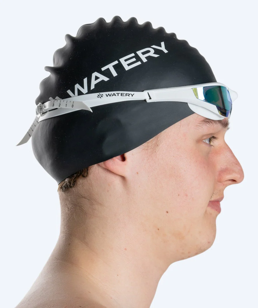 Watery okulary do pływania - Instinct Elite Mirror - Biały/złoty - Image 9