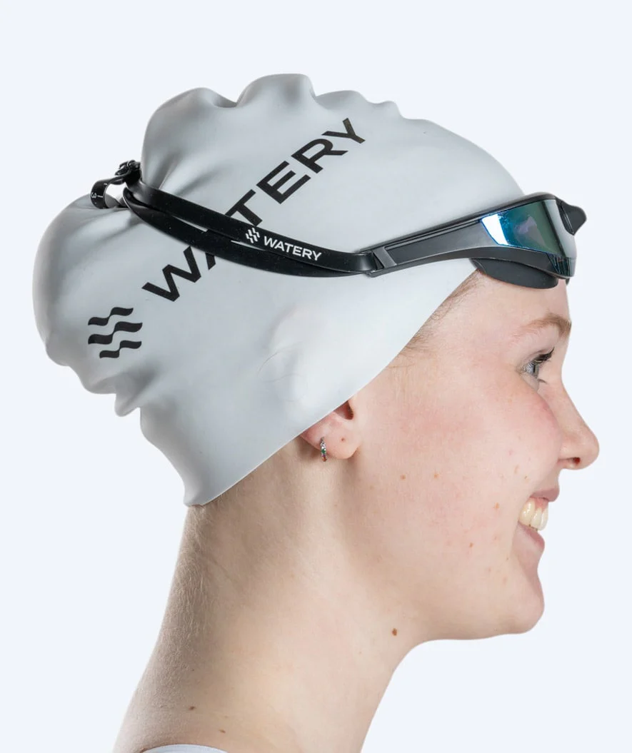 Watery okulary do pływania - Instinct Elite Mirror - Czarny/niebieski - Image 10