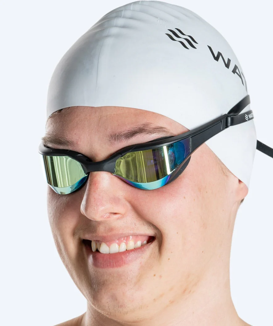 Watery okulary do pływania - Instinct Elite Mirror - Czarny/niebieski - Image 11