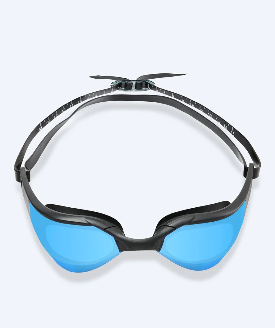 Watery okulary do pływania - Instinct Elite Mirror - Czarny/niebieski - Image 2
