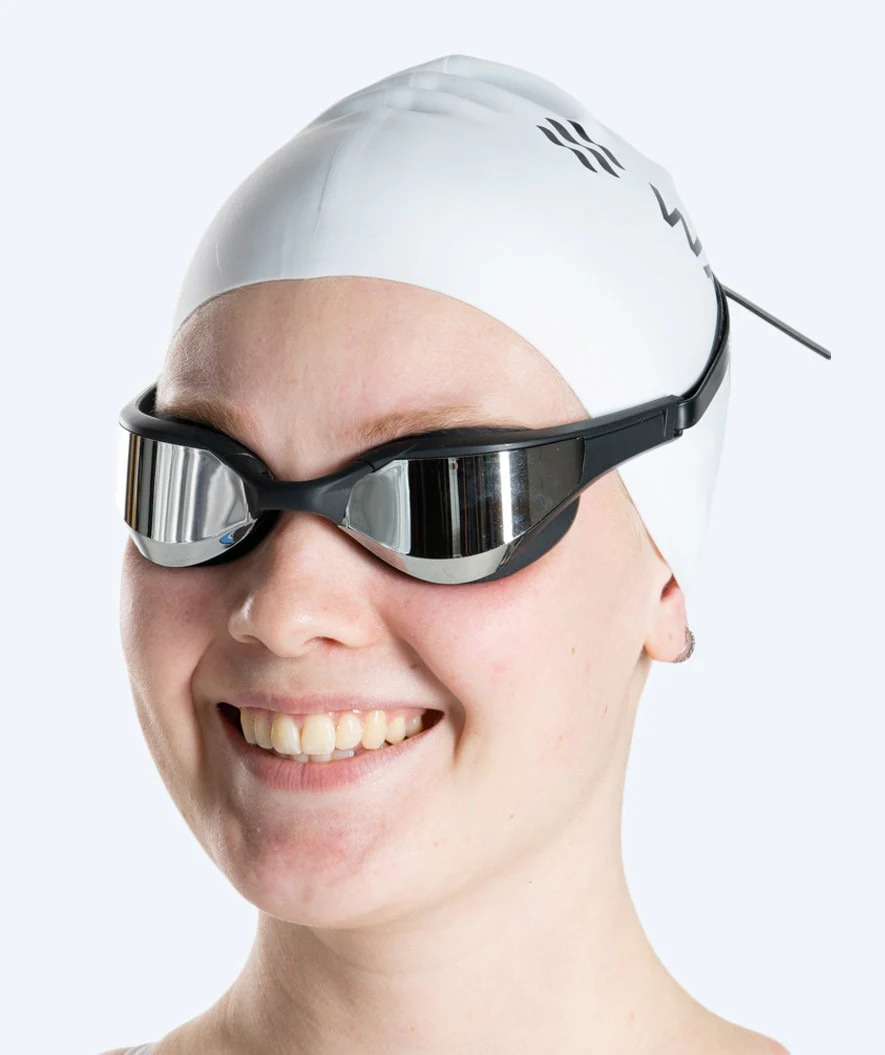 Watery okulary do pływania - Instinct Elite Mirror - Czarny/Srebrny - Image 7