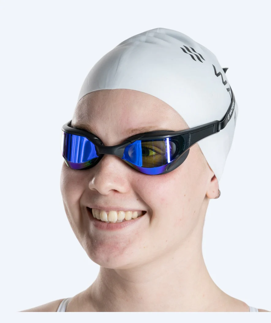 Watery okulary do pływania - Instinct Elite Mirror - Czarny/złoty - Image 7