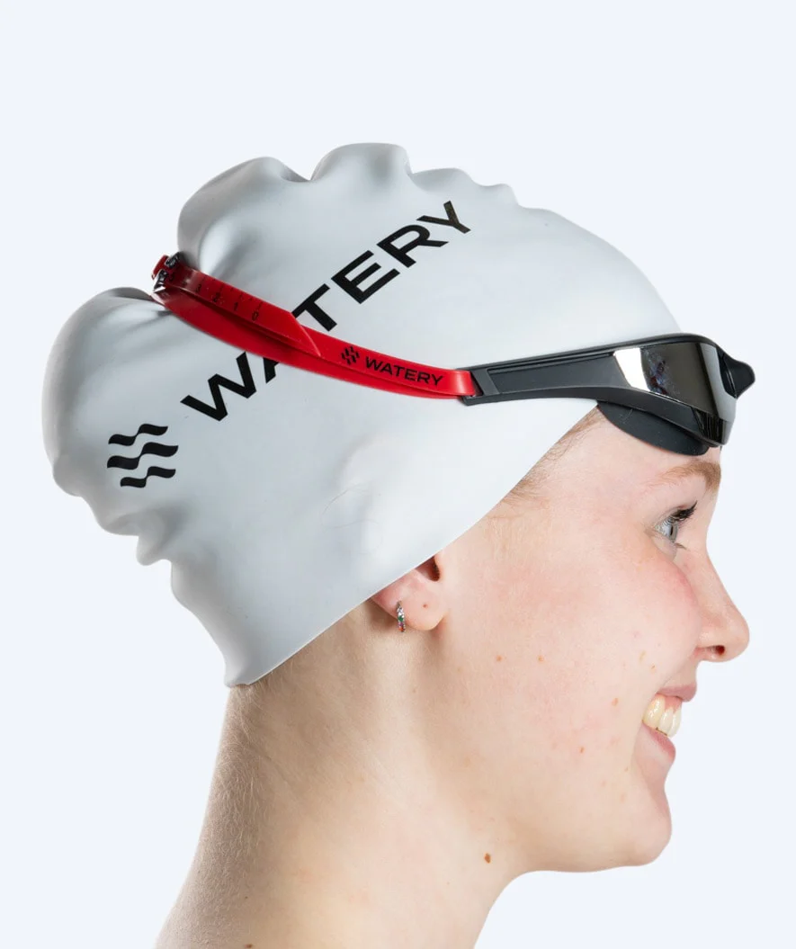 Watery okulary do pływania - Instinct Elite Mirror - Czerwony/srebrny - Image 10