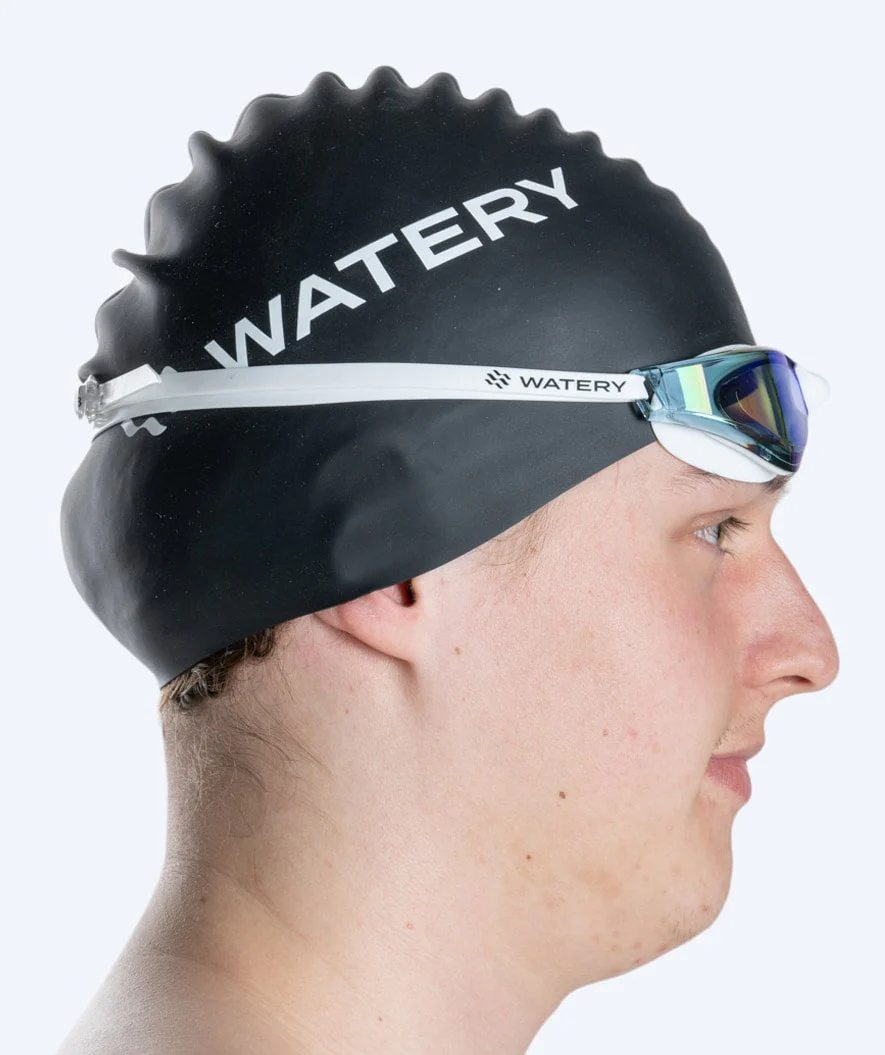 Watery okulary do pływania - Instinct Mirror - Biały/niebieski - Image 5