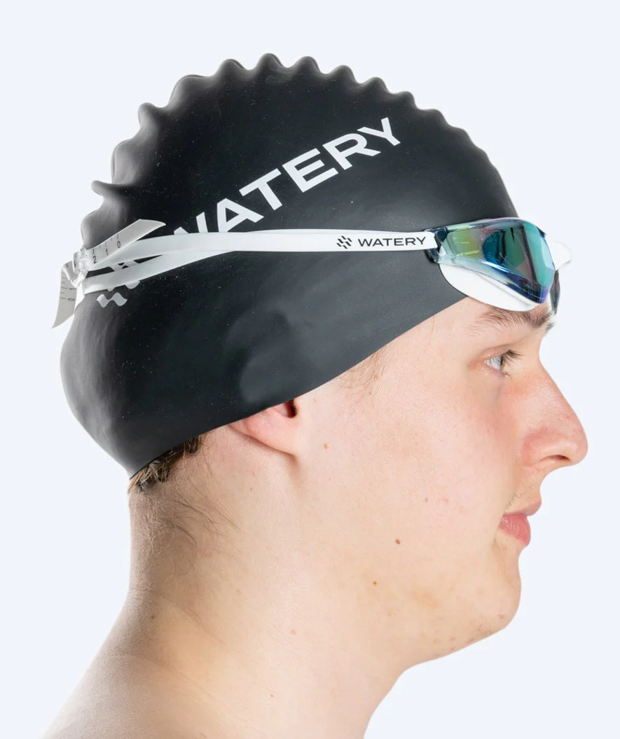 Watery okulary do pływania - Instinct Mirror - Biały/złoty - Image 6