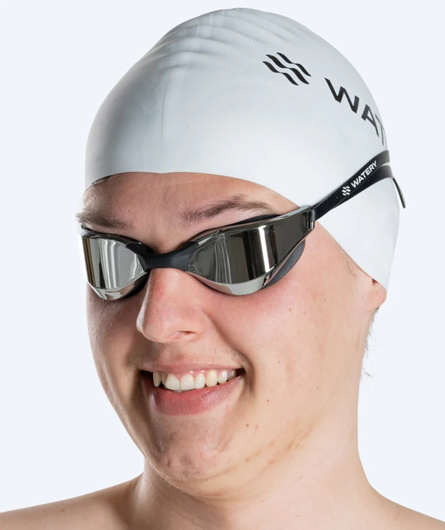 Watery okulary do pływania - Instinct Mirror - czarny/srebrny - Image 12