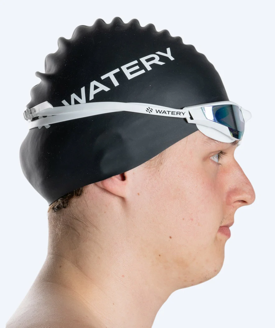 Watery okulary do pływania - Instinct Ultra Mirror - Biały/Niebieski - Image 11
