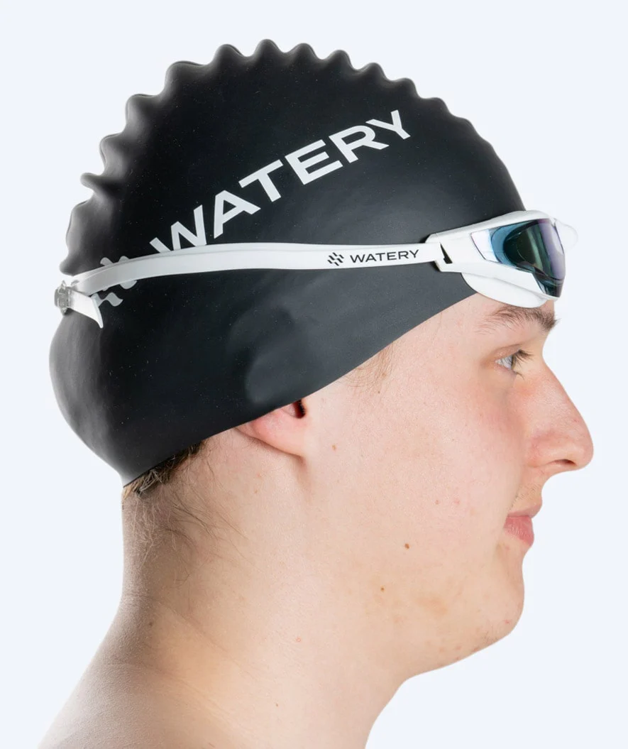 Watery okulary do pływania - Instinct Ultra Mirror - Biały/złoty - Image 11