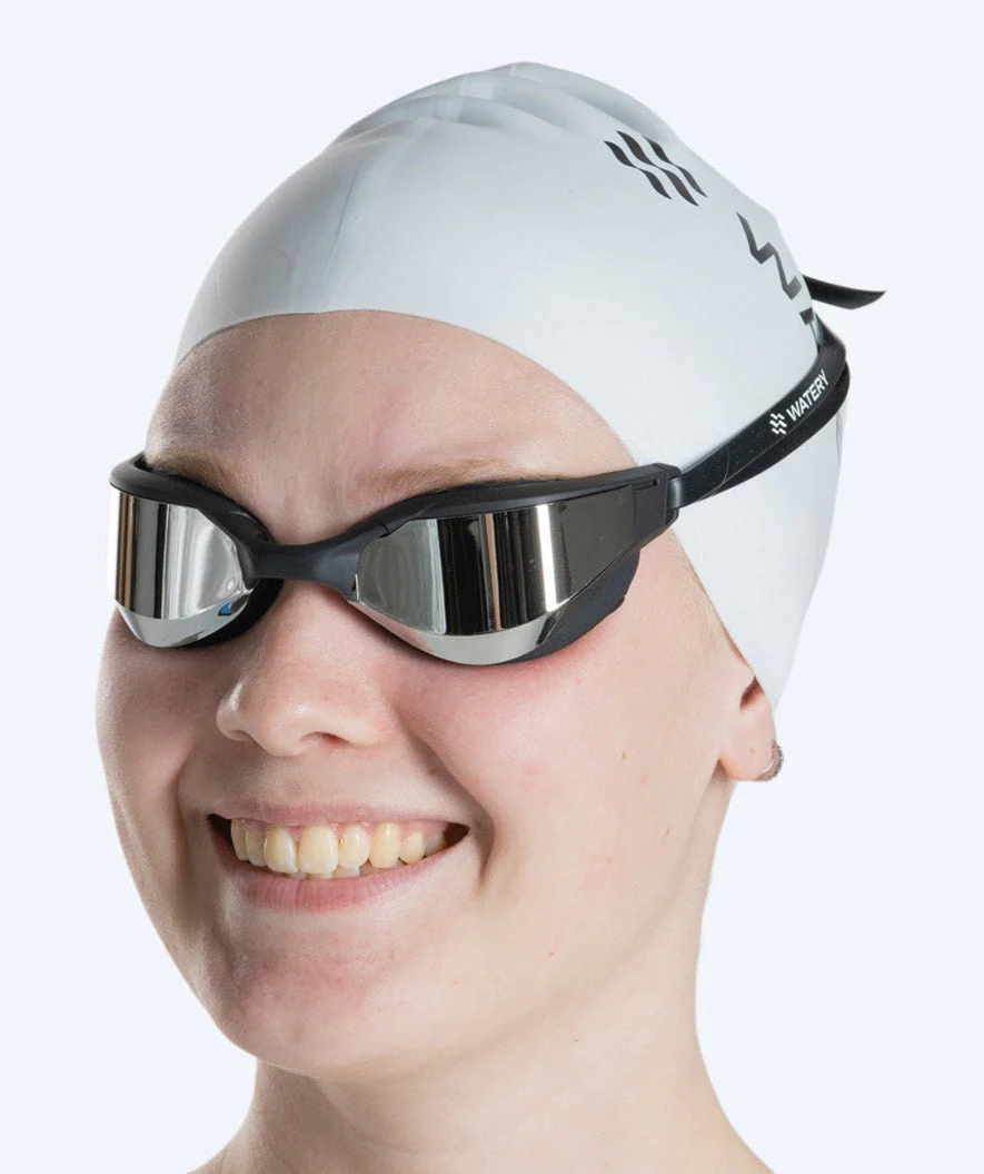 Watery okulary do pływania - Instinct Ultra Mirror - Czarny/Srebrny - Image 11