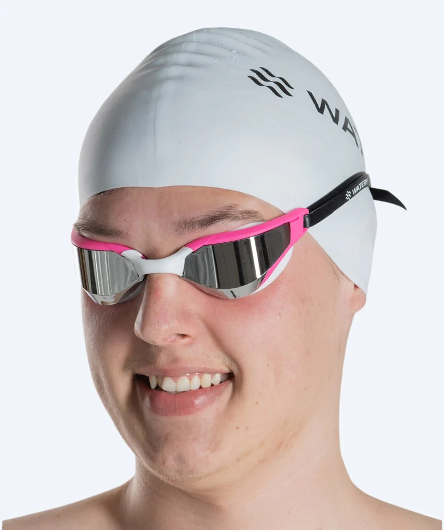 Watery okulary do pływania - Instinct Ultra Mirror - Różowe/Srebrne - Image 11