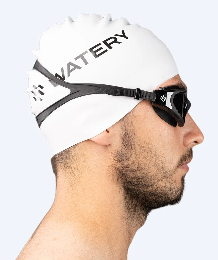 Watery okulary do pływania treningowe - Raven Active - Czarny (przydymione soczewki) - Image 12