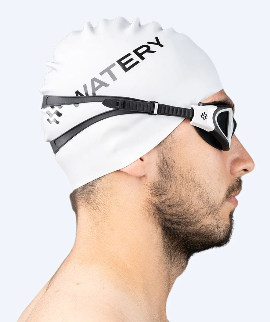 Watery okulary do pływania treningowe - Raven Mirror - Czarny/biały - Image 11