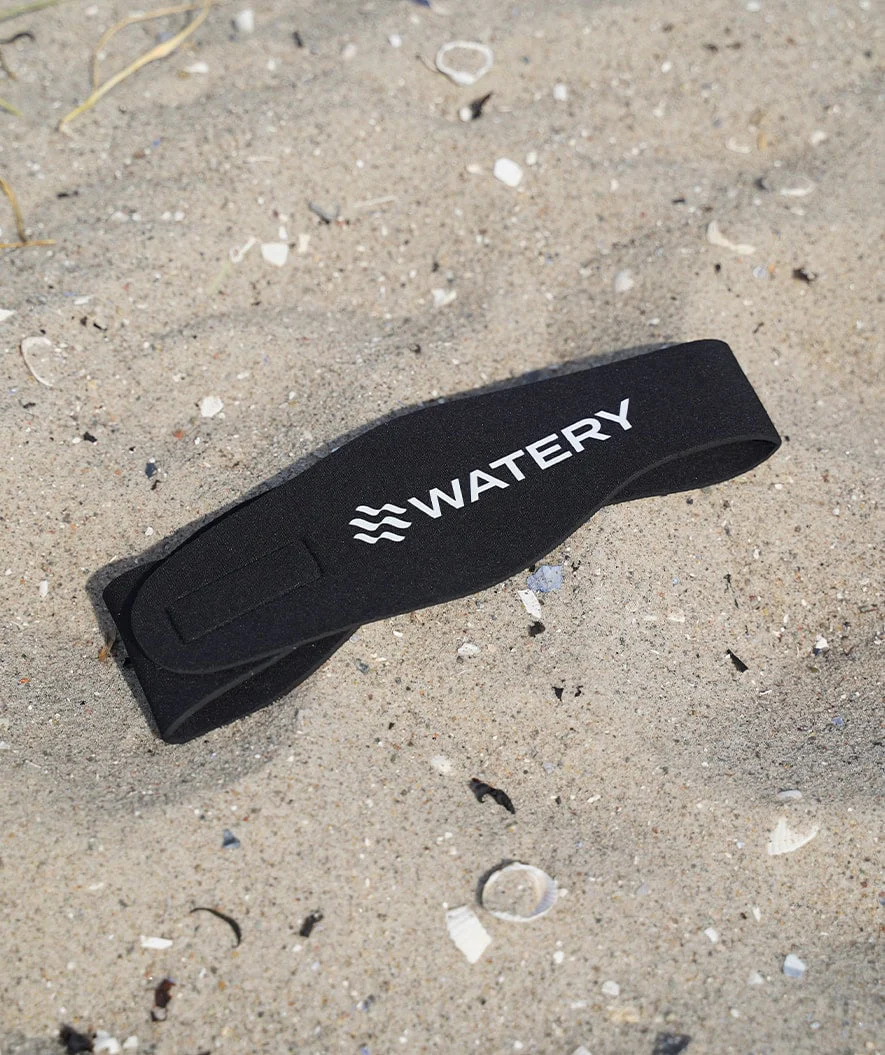 Watery opaska pływacka dla dorosłych - Raider - Czarny - Image 2