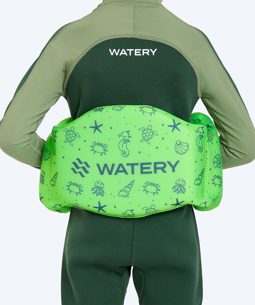 Watery pas do pływania dla dzieci (15-60 kg) - Romney - Atlantic Green - Image 3