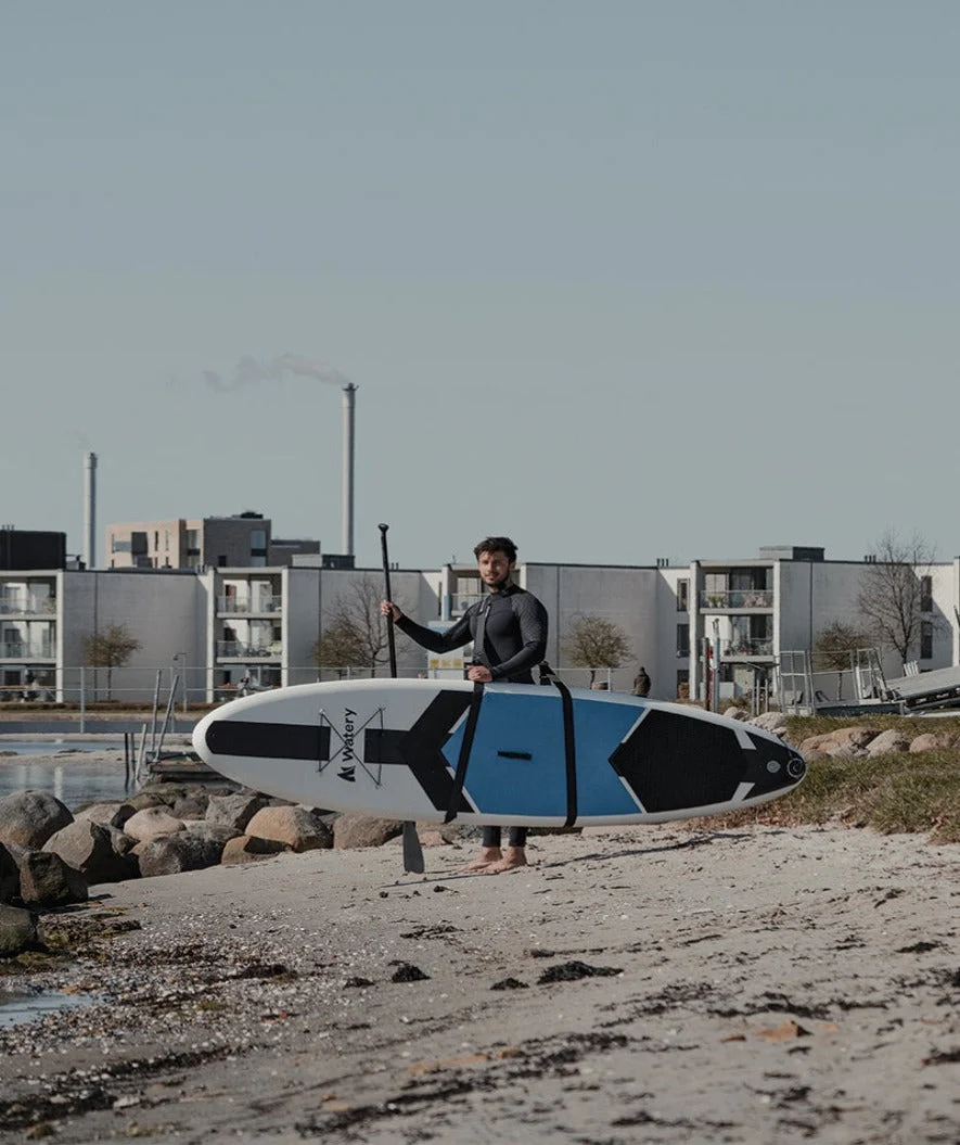 Watery pasek do noszenia deski SUP - Czarny - Image 3