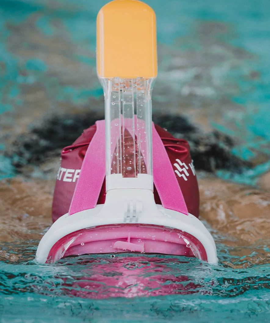 Watery pełnotwarzowa maska do snorkelingu dla dorosłych - Różowy - Image 14