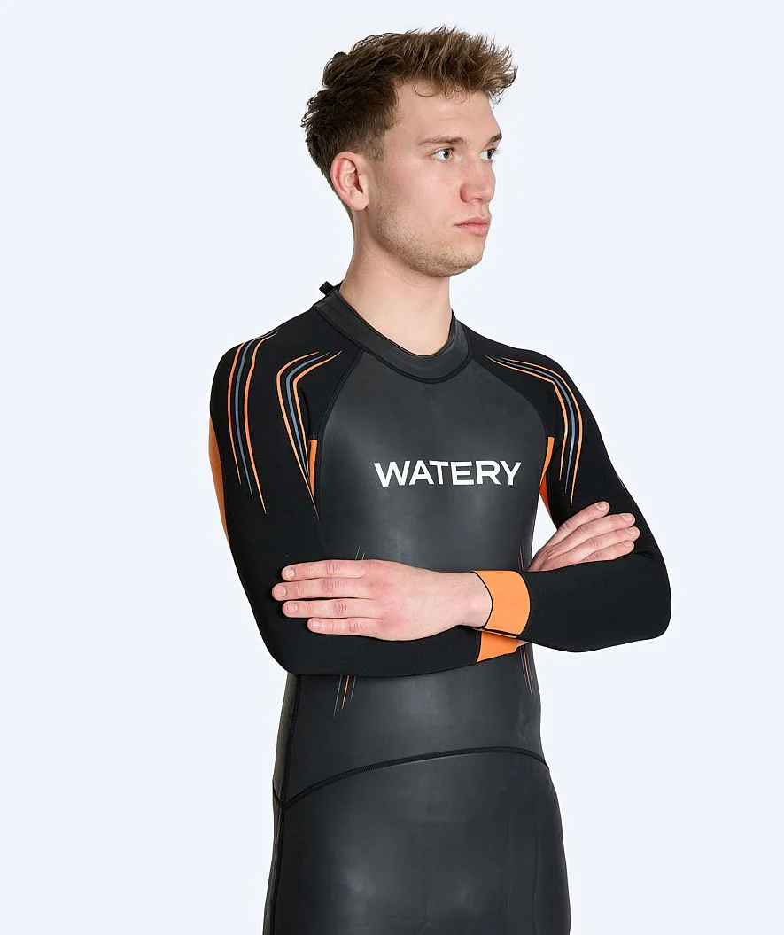 Watery pianka dla mężczyzn - Reptile Core - Czarny/pomarańczowy - Image 6