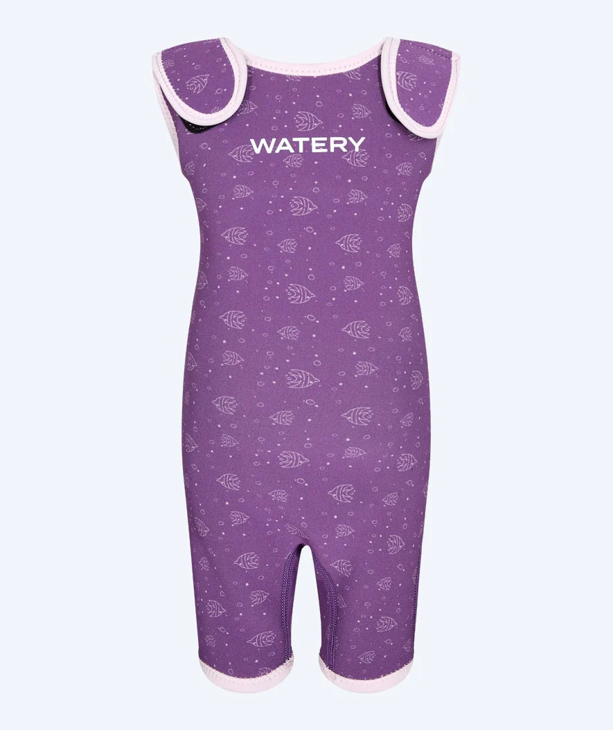 Watery pianka do pływania dla dzieci - Baia Shorty - Atlantic Purple - Image 2