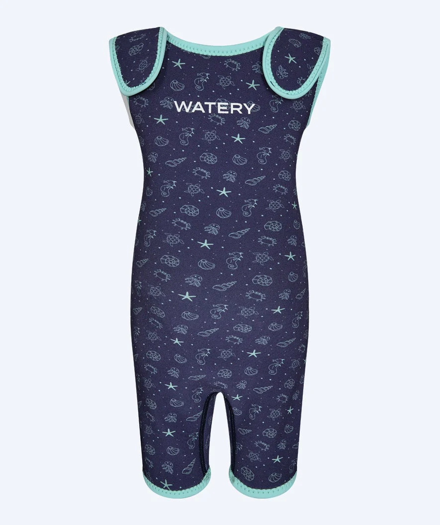 Watery pianka do pływania dla dzieci - Baia Shorty - Atlantic Turquoise - Image 2