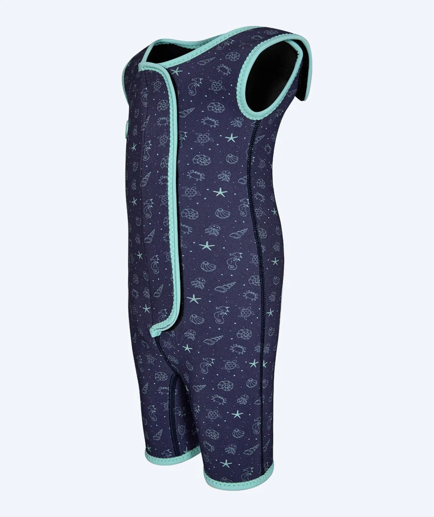 Watery pianka do pływania dla dzieci - Baia Shorty - Atlantic Turquoise - Image 3