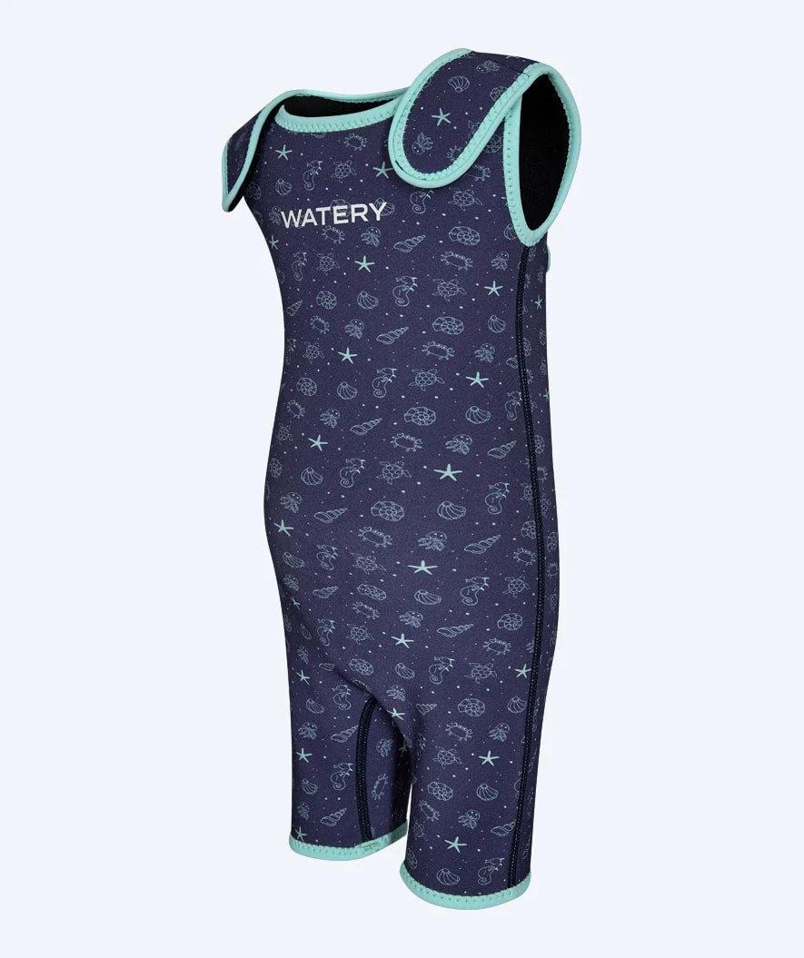 Watery pianka do pływania dla dzieci - Baia Shorty - Atlantic Turquoise - Image 5