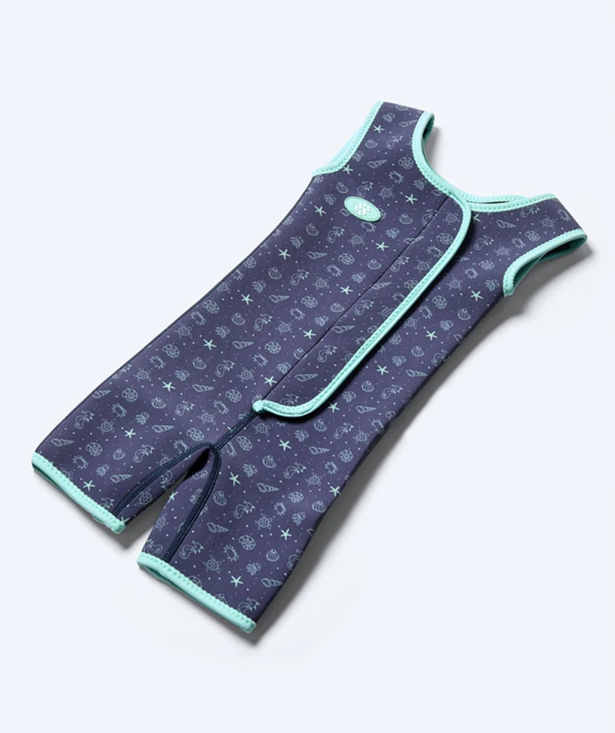 Watery pianka do pływania dla dzieci - Baia Shorty - Atlantic Turquoise - Image 8