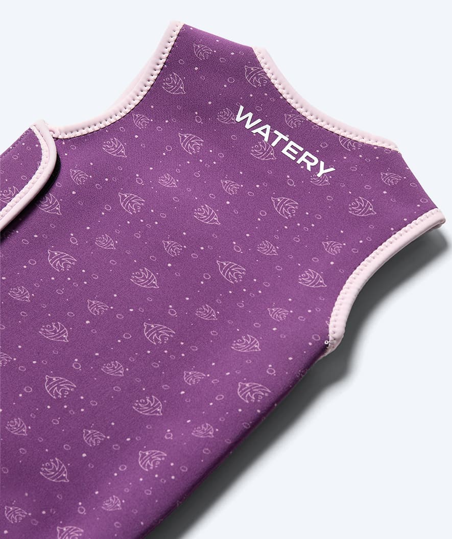 Watery pianka do pływania dla dzieci - Baia Wrap - Atlantic Purple - Image 11