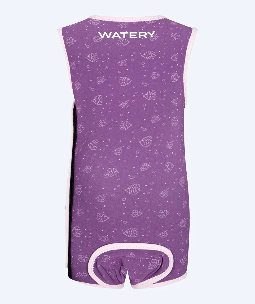Watery pianka do pływania dla dzieci - Baia Wrap - Atlantic Purple - Image 2