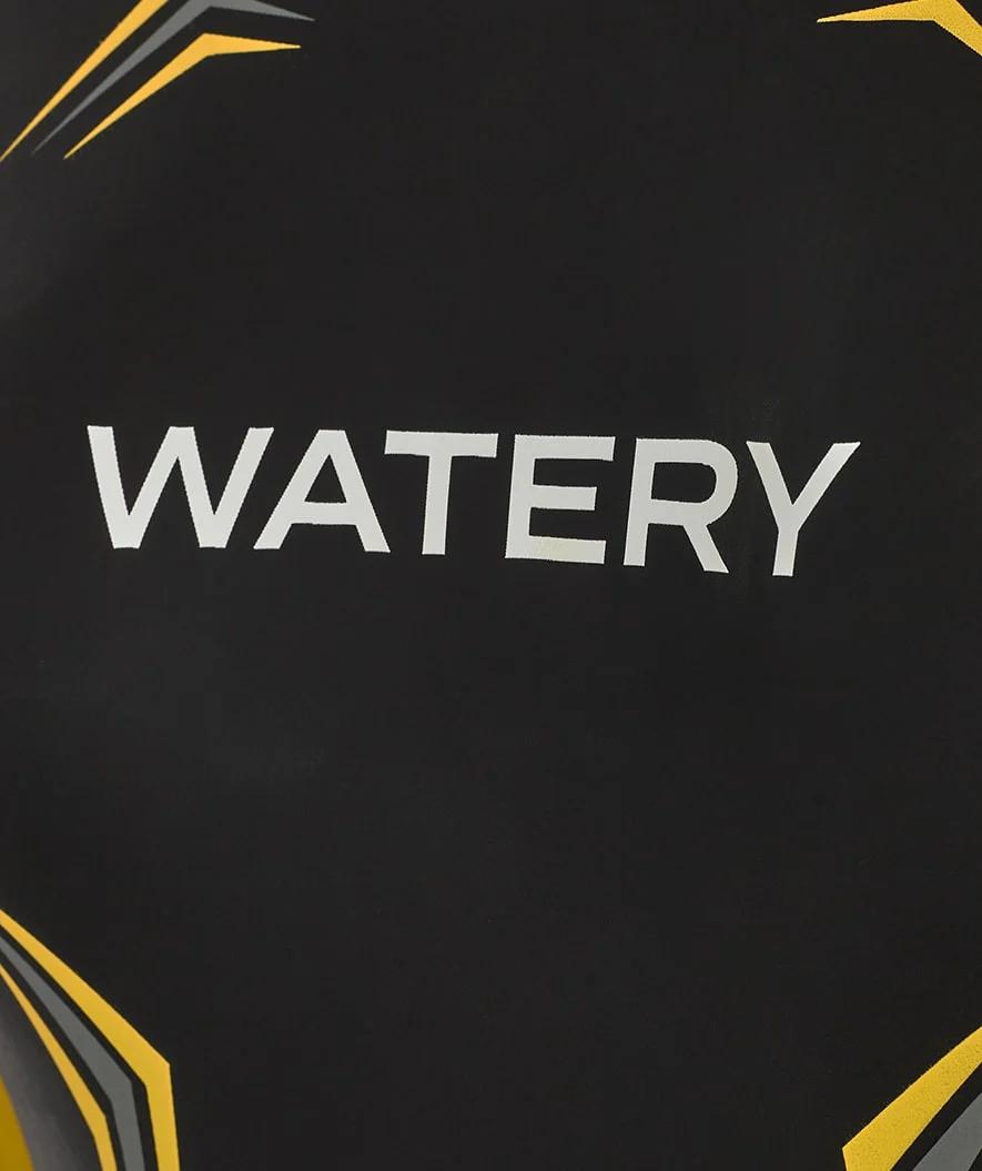Watery pianka do pływania dla kobiet - Reptile Breast - Żółty - Image 14