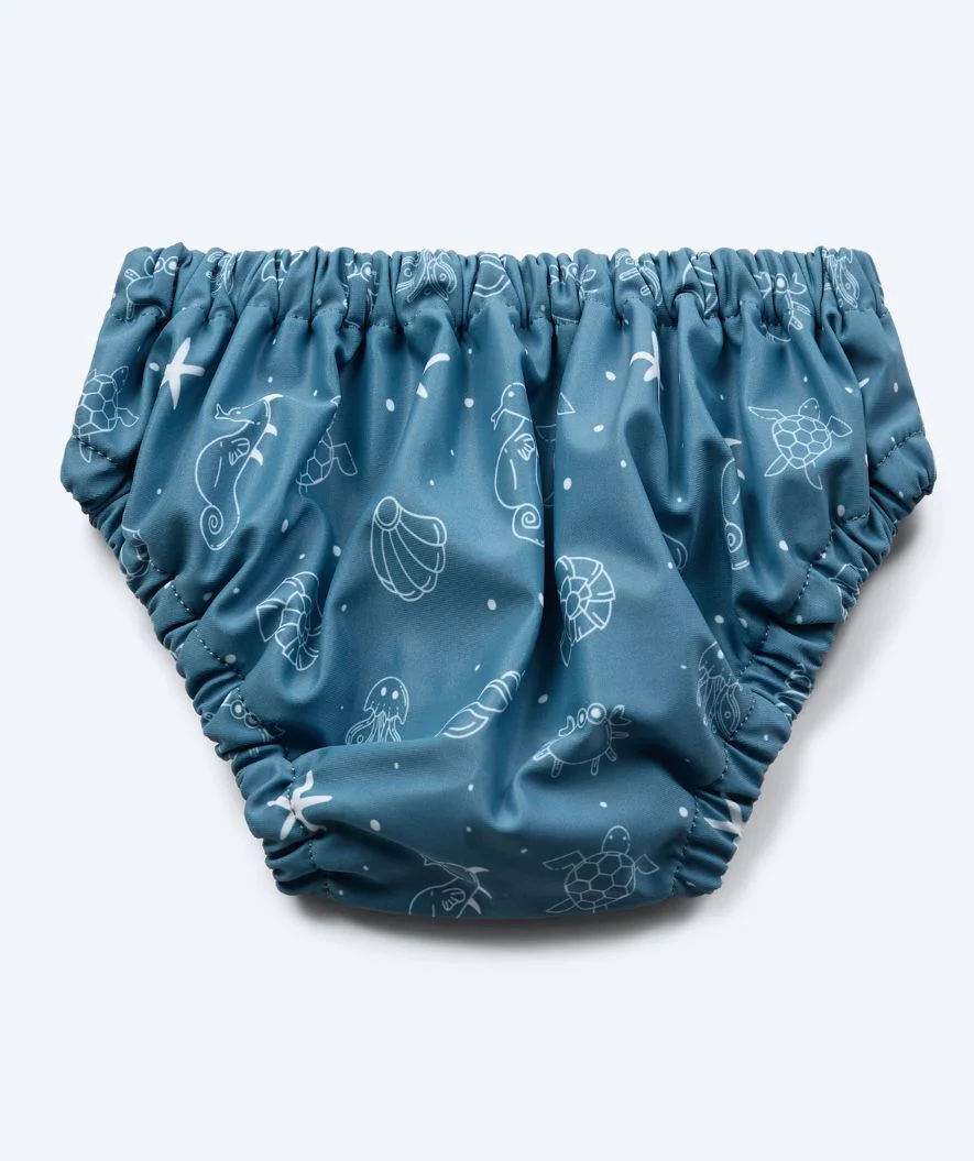Watery pieluszka do pływania dla dzieci - Foss Lining Nappy - Atlantic Blue - Image 2