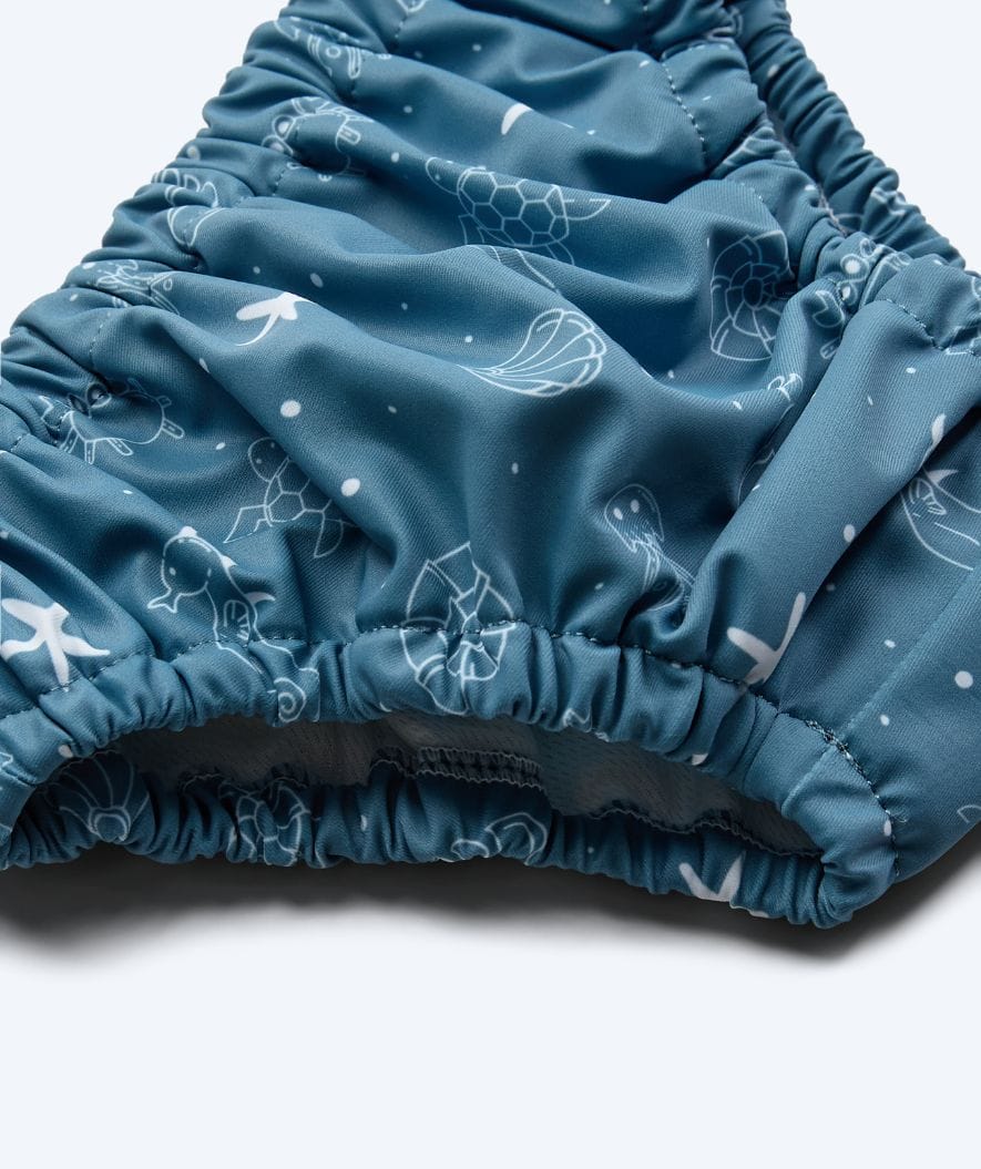 Watery pieluszka do pływania dla dzieci - Foss Lining Nappy - Atlantic Blue - Image 4