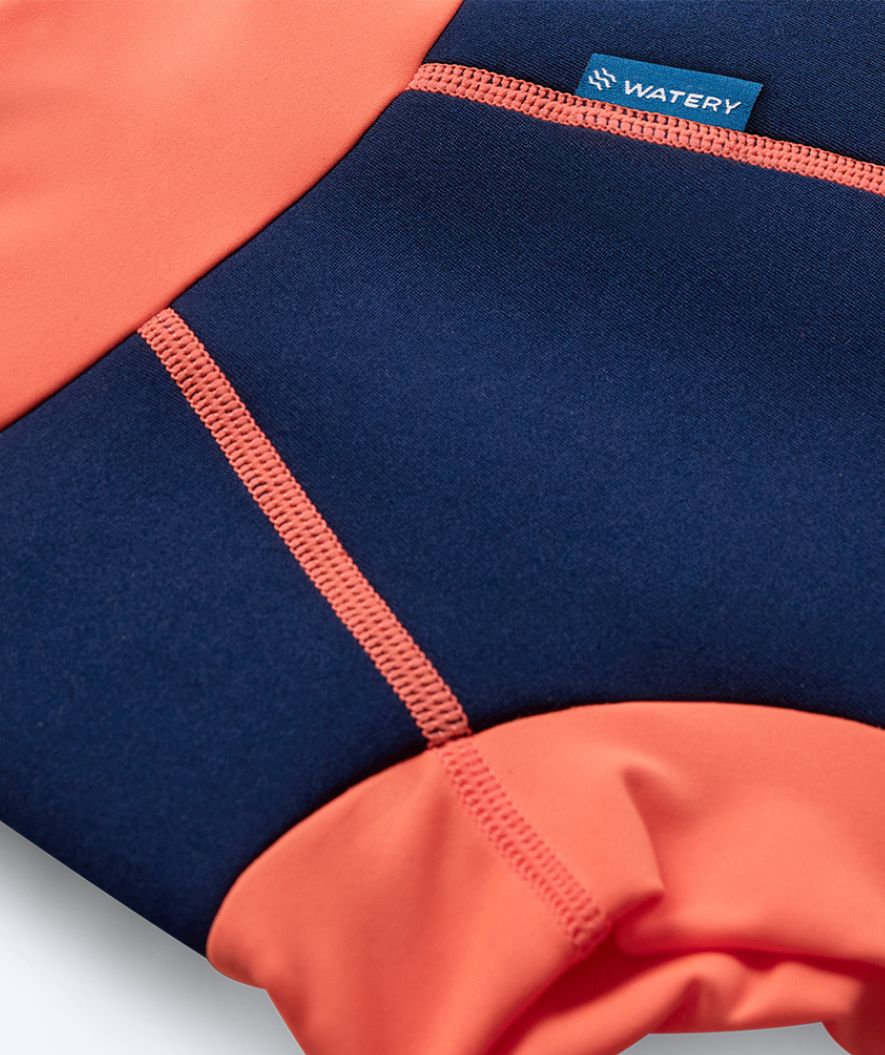 Watery pieluszka do pływania dla dzieci - Neoprene Swim Nappy - Atlantic Orange - Image 3