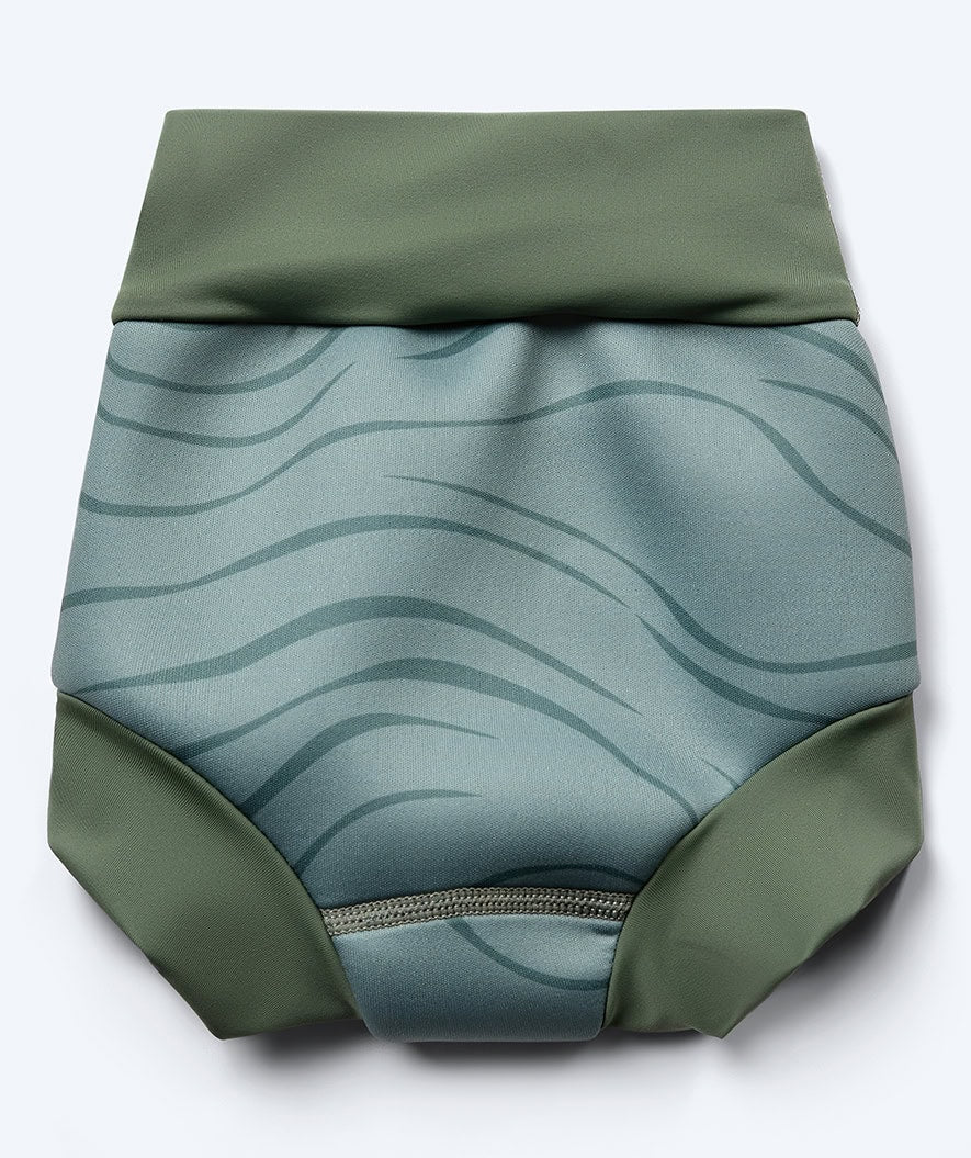 Watery pieluszka do pływania dla dzieci - Neoprene Swim Nappy - Fjord Green - Image 2