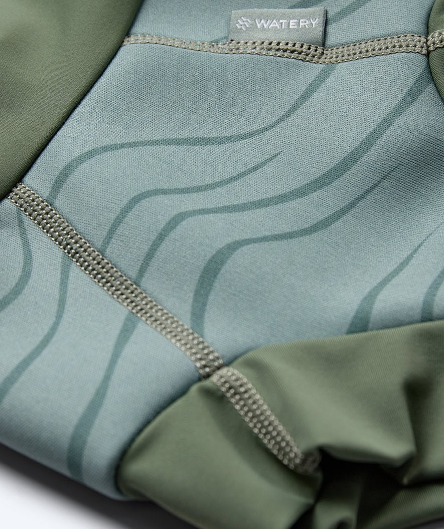 Watery pieluszka do pływania dla dzieci - Neoprene Swim Nappy - Fjord Green - Image 3