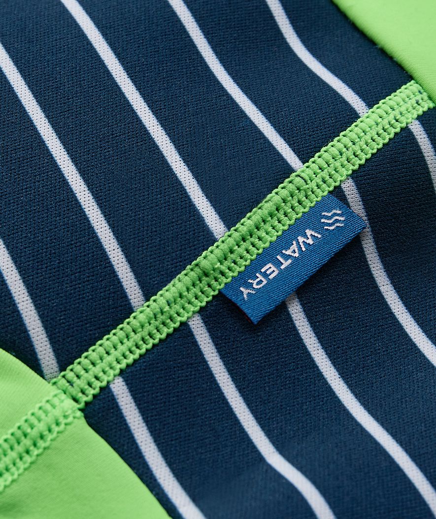 Watery pieluszka do pływania dla dzieci - Neoprene Swim Nappy - Green Stripes - Image 6