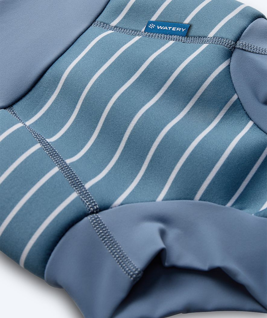 Watery pieluszka do pływania dla dzieci - Neoprene Swim Nappy - Nordic Blue Stripes - Image 3