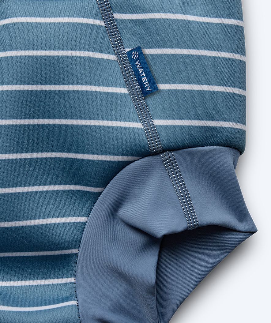 Watery pieluszka do pływania dla dzieci - Neoprene Swim Nappy - Nordic Blue Stripes - Image 5