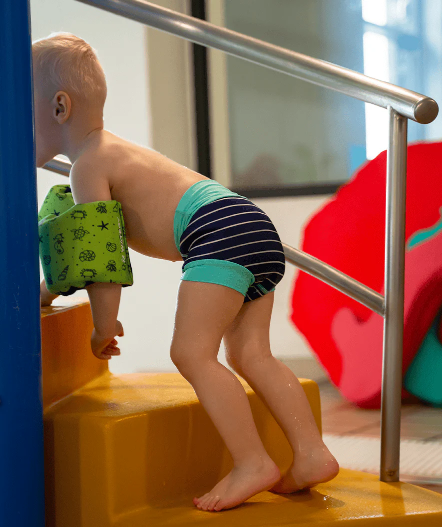 Watery pieluszka do pływania dla dzieci - Neoprene Swim Nappy - Turkusowy - Image 3