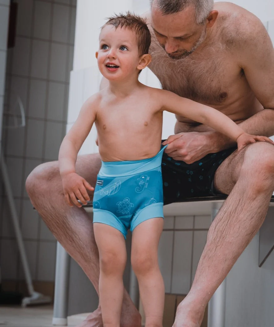 Watery pieluszka do pływania dla dzieci - Neoprene Swim Nappy - Turkusowy - Image 6