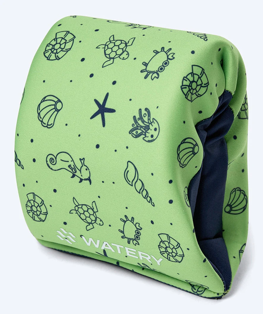 Watery rękawki do pływania dla dzieci - Splashy (11-30kg) - Zielony - Image 2