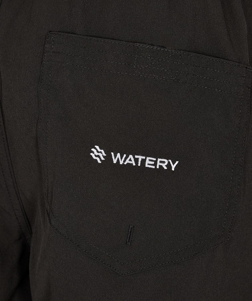 Watery spodenki plażowe dla mężczyzn - Signature Eco - Czarny - Image 6