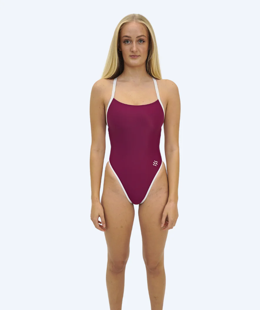 Watery strój kąpielowy dla kobiet - Eco Sunkissed Solid - Ruby Red - Image 32