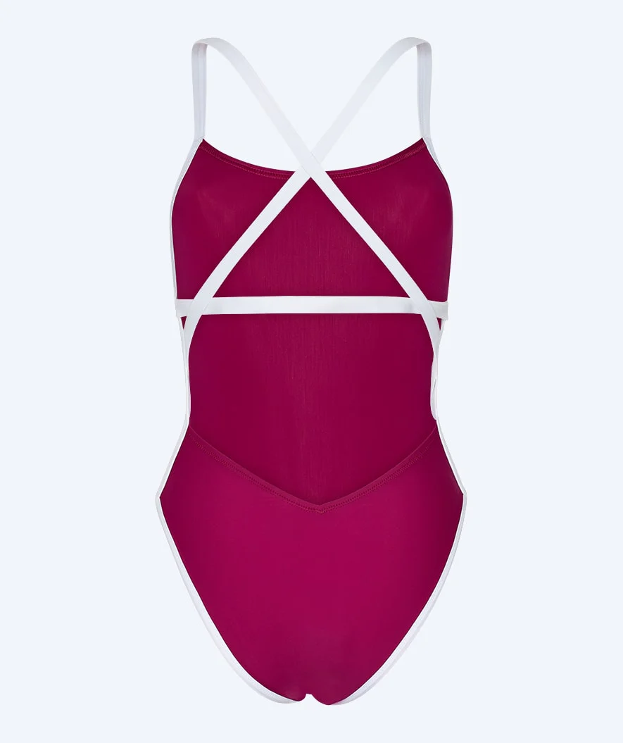 Watery strój kąpielowy dla kobiet - Eco Sunkissed Solid - Ruby Red - Image 4