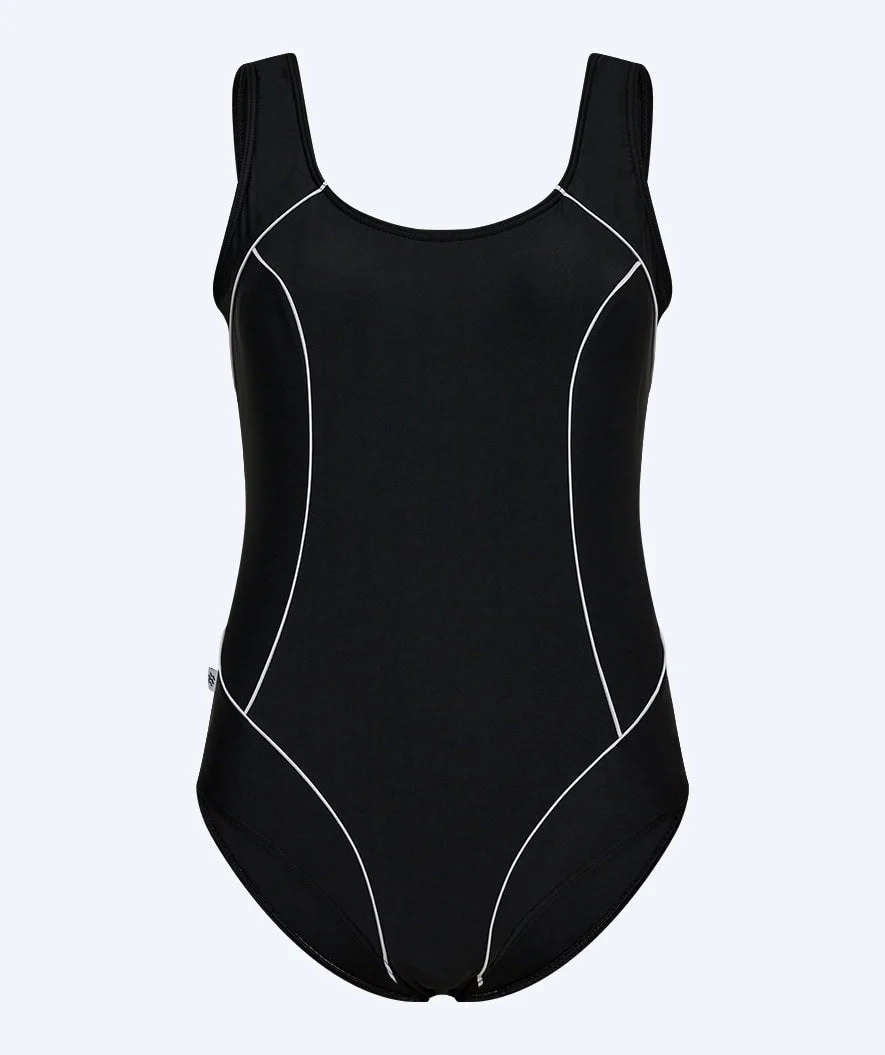 Watery strój kąpielowy dla kobiet plus size - Tamaya U-Back - Czarny/biały - Image 8