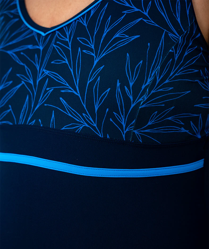 Watery strój kąpielowy dla kobiet plus size - Vivien - Ciemnoniebieski - Image 16